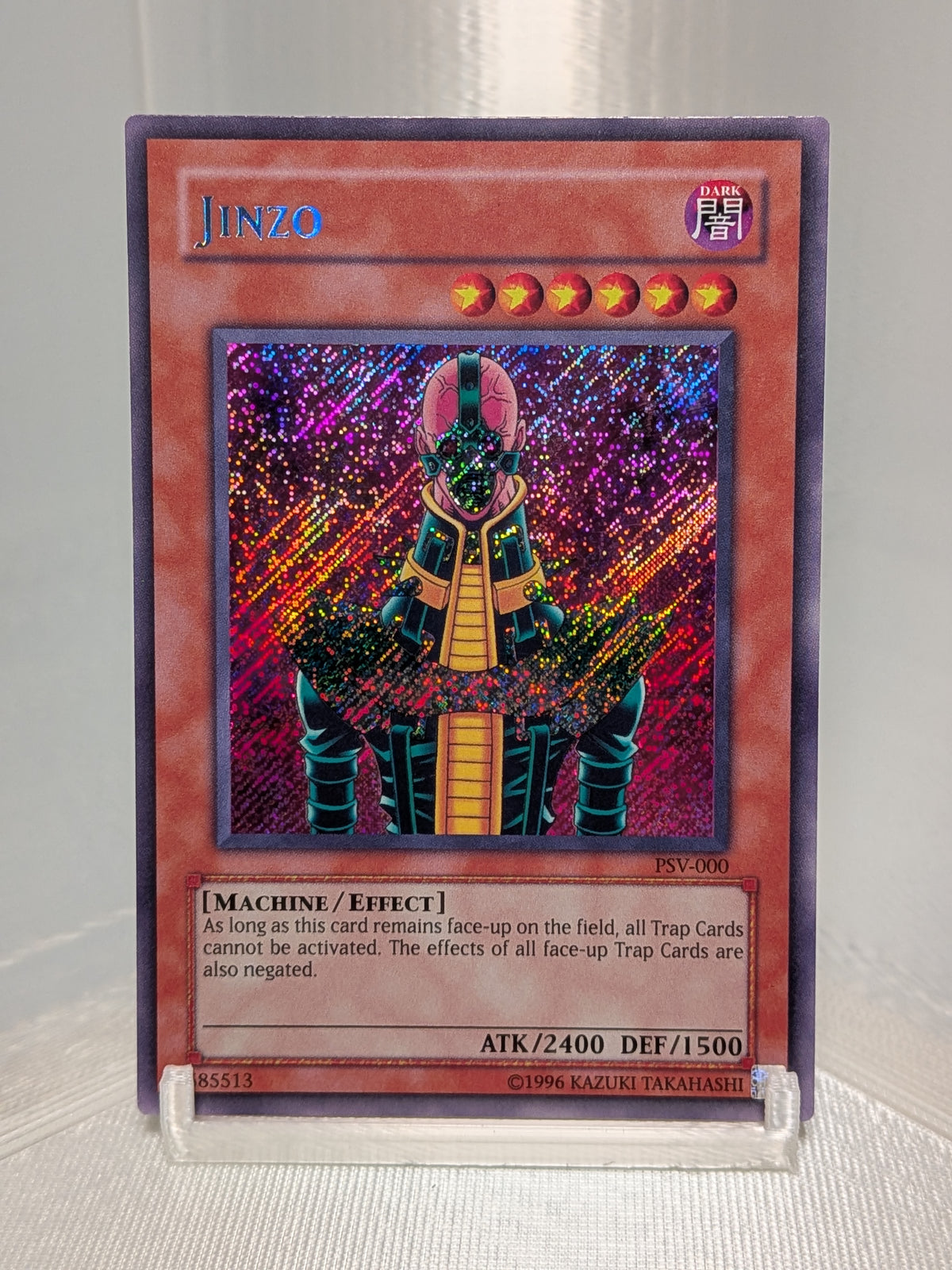 Jinzo - PSV-000 - Secret Rare - Original Unlimited Edition