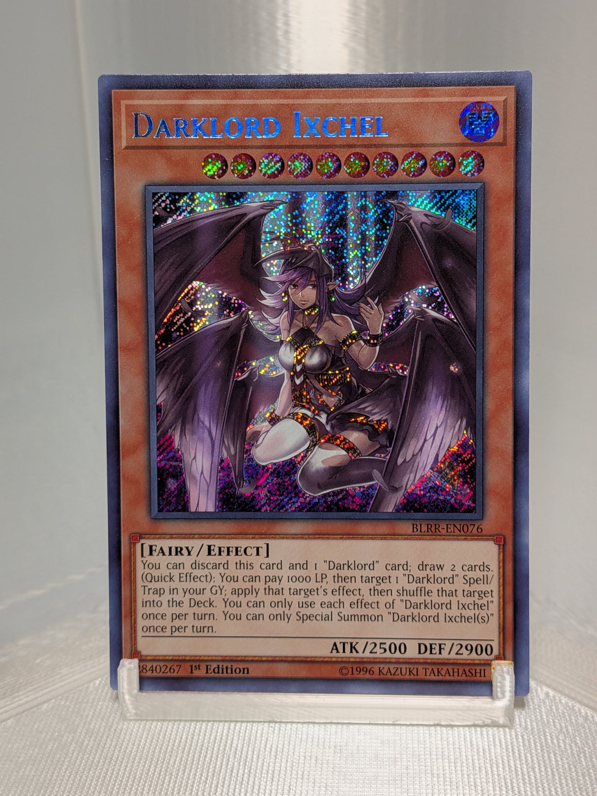 Darklord Lxchel - BLRR-EN076 - Secret Rare