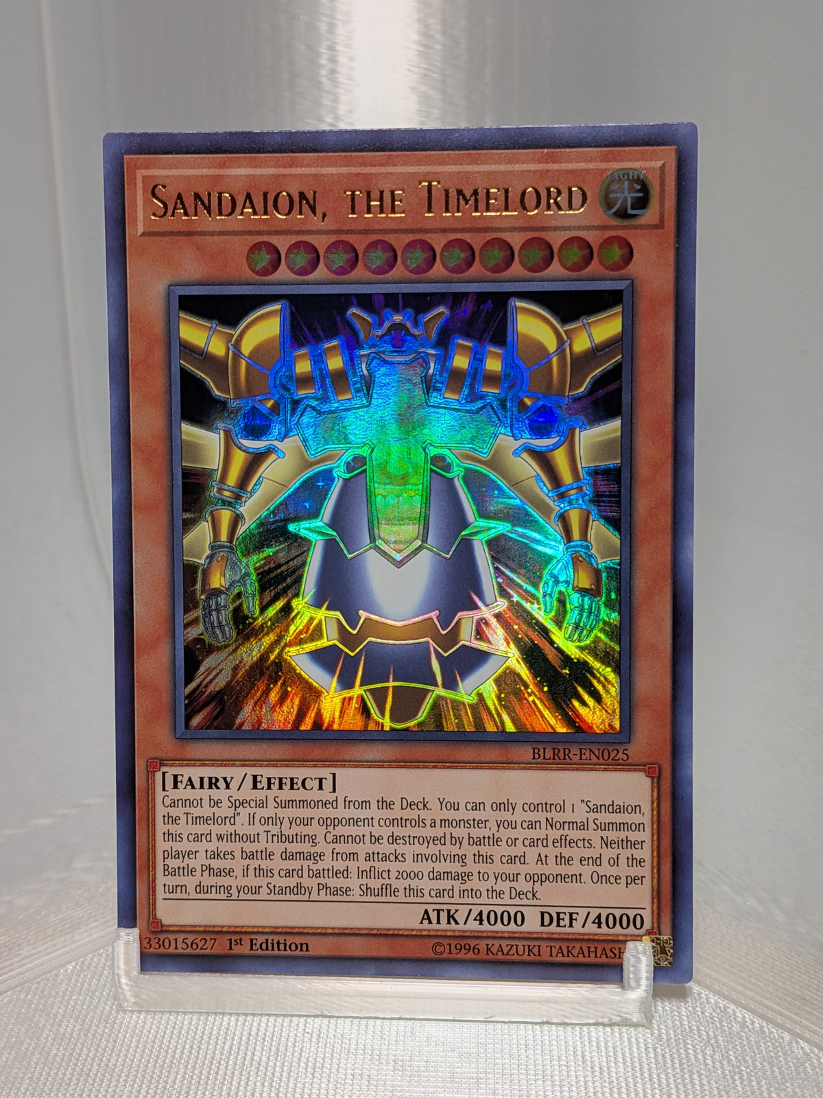 Sandaion, the Timelord - BLRR-EN025 - Ultra Rare