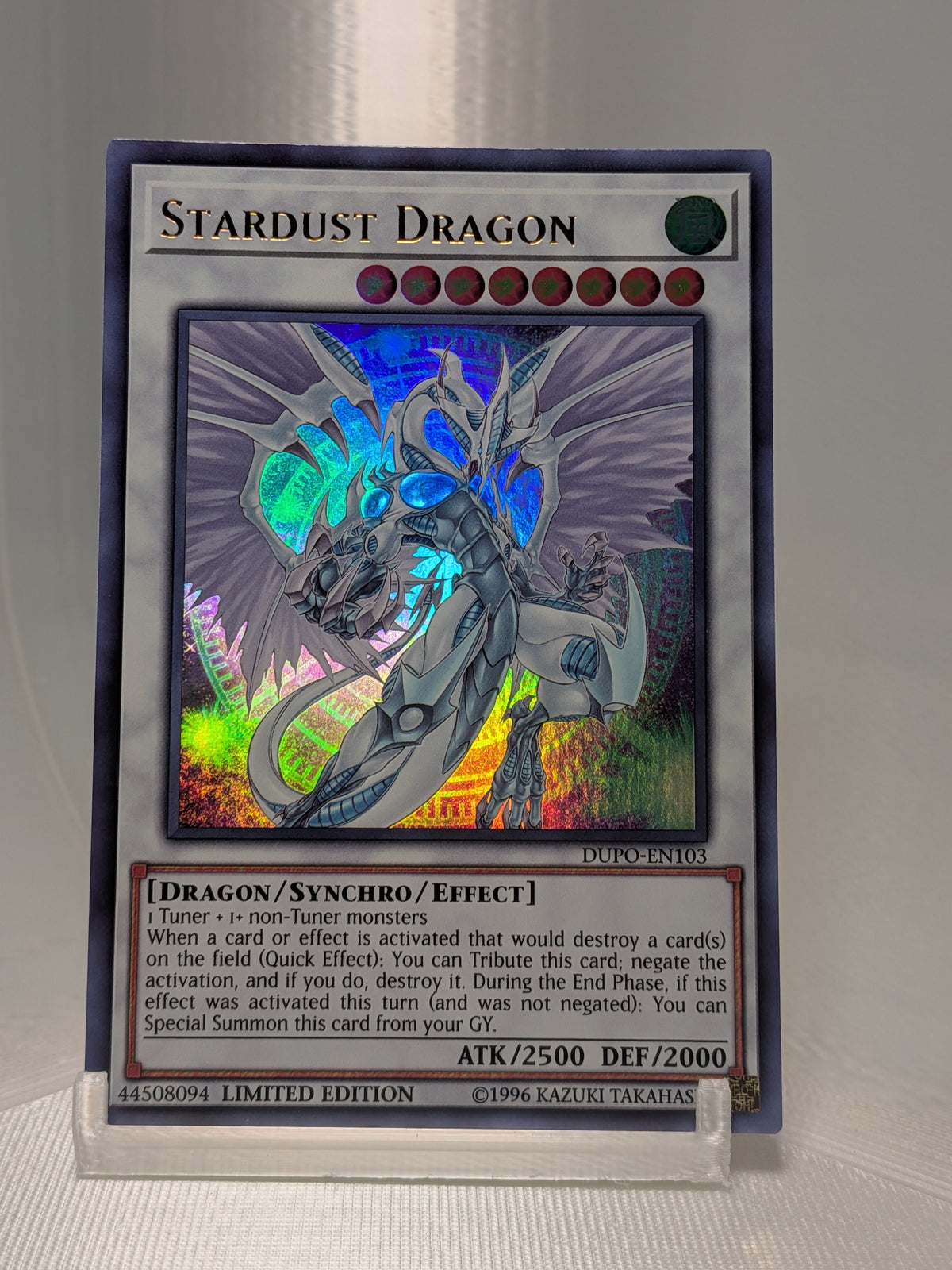 Stardust Dragon - DUPO-EN103 - Ultra Rare - Limited Edition