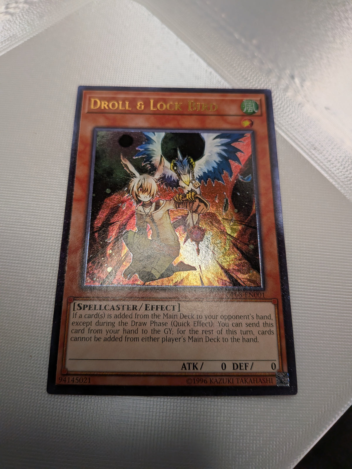 Droll & Lock Bird - OP08-EN001 - Ultimate Rare - Euro Print