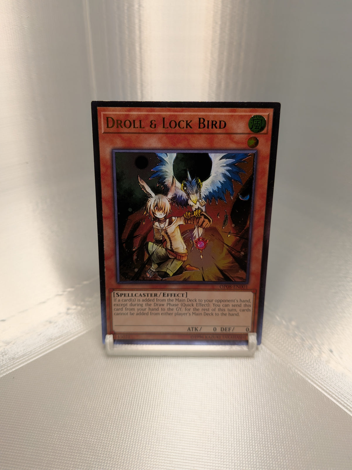Droll & Lock Bird - OP08-EN001 - Ultimate Rare - Euro Print