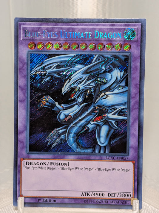 Blue-Eyes Ultimate Dragon - LCKC-EN057 - Secret Rare - 1st Edition