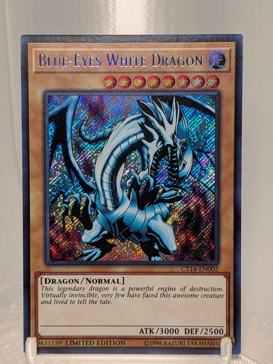 Blue-Eyes White Dragon - CT14-EN002 - Limited Edition - Secret Rare