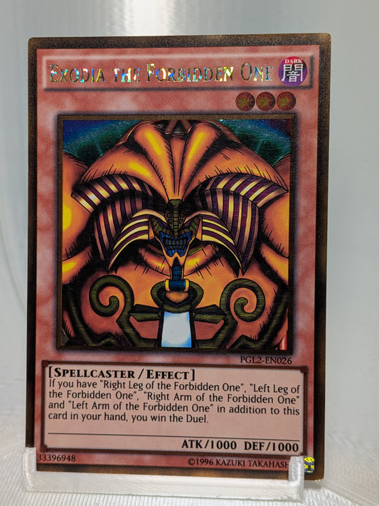 Exodia The Forbidden One - PGL2-EN026- Gold Rare