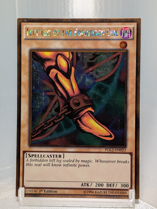 Left Leg of the Forbidden one - PGL2 - EN023 - 1st Edition - Gold Rare