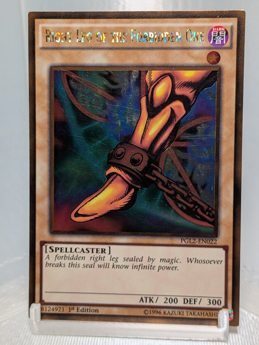 Right Leg of the Forbidden one - PGL2 - EN022 - 1st Edition - Gold Rare