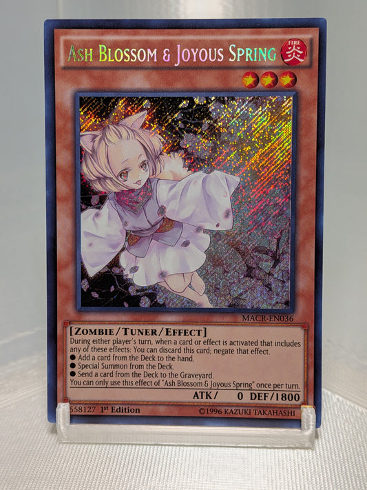 Ash BLossom & Joyous Spring - MACR-EN036 - 1st Edition - Secret Rare