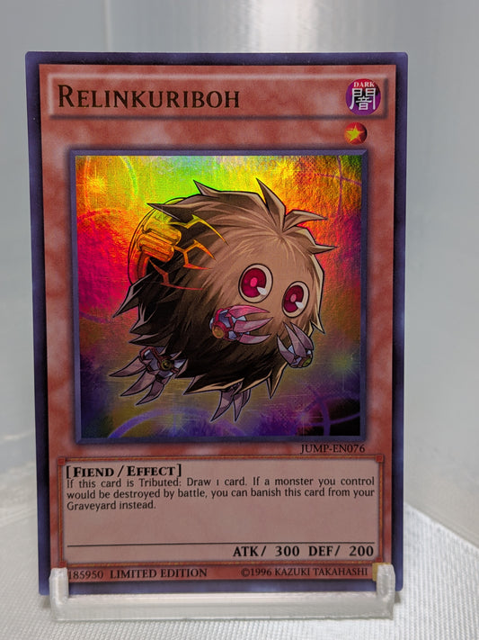 Relinkuriboh - JUMP-EN076 - YuGiOh Shonen Jump Promo - Limited Edition - Ultra Rare