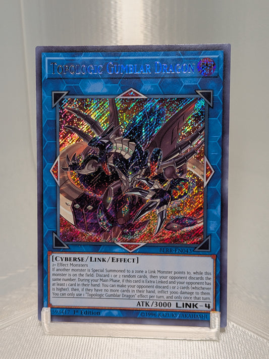 Topologic Gumblar Dragon - BLRR-EN043 - Secret Rare