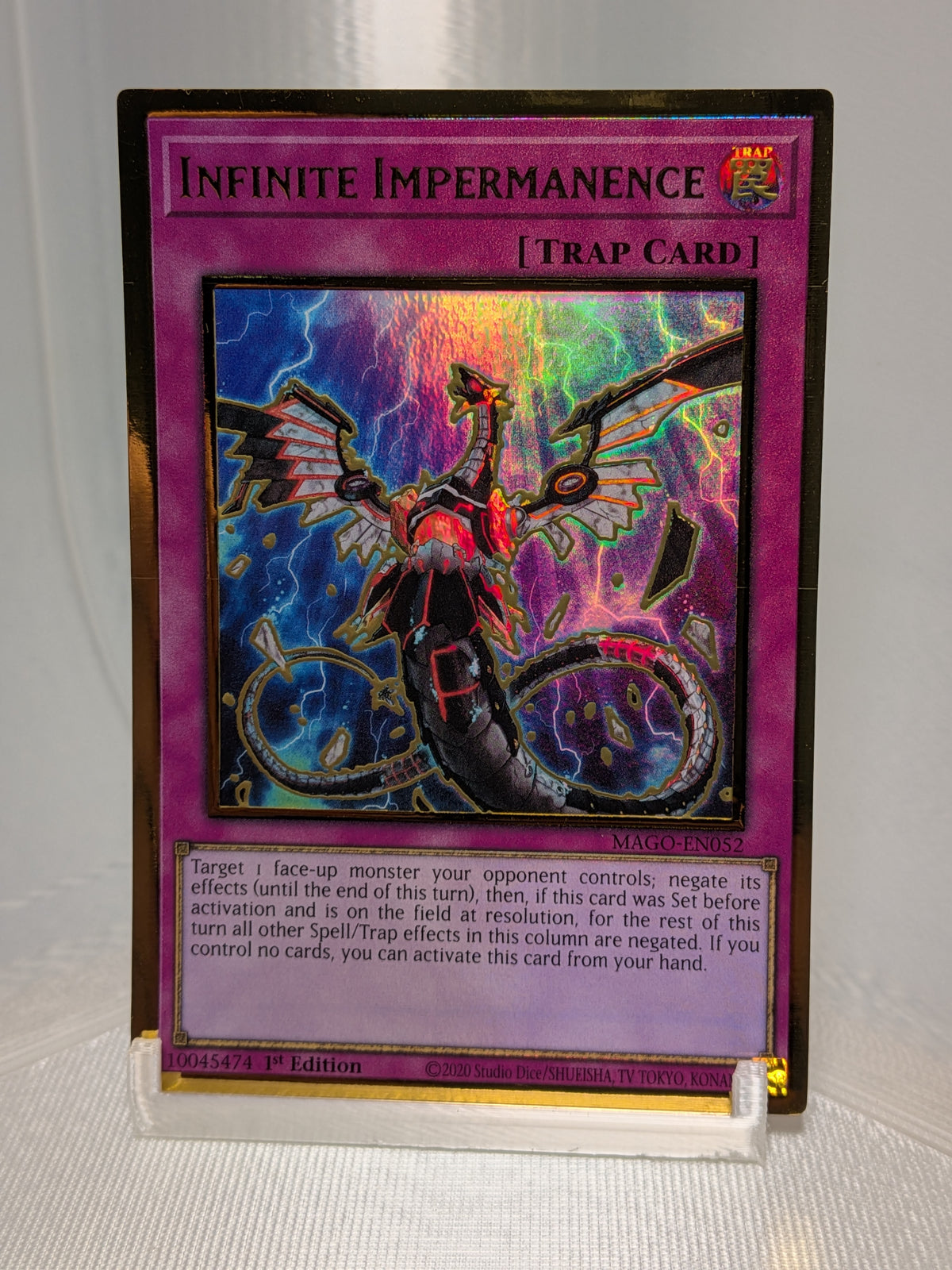 Infinite Impermanence - MAGO-EN052 - Premium Gold Rare