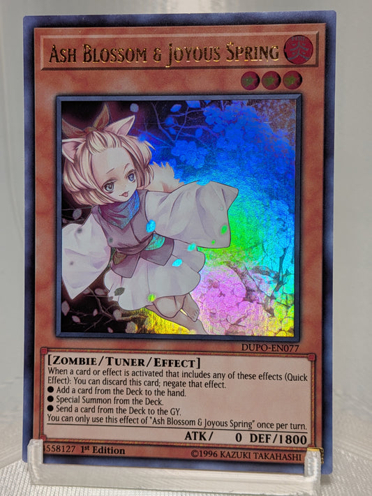 Ash Blossom & Joyous Spring - DUPO-EN077 - Ultra Rare