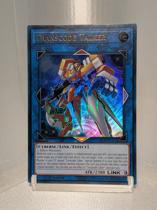 Transcode Talker - YS18-EN041 - Starter Deck: Code Breaker - Ultre Rare