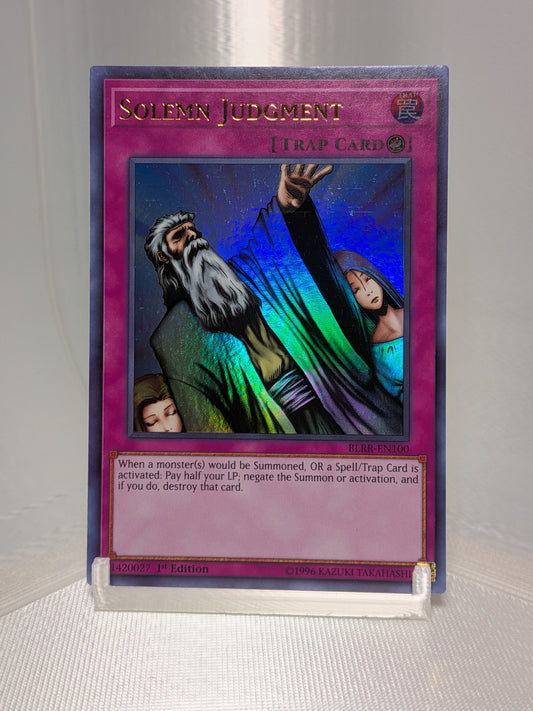 Solemn Judgement - BLRR-EN100 - Ultra Rare
