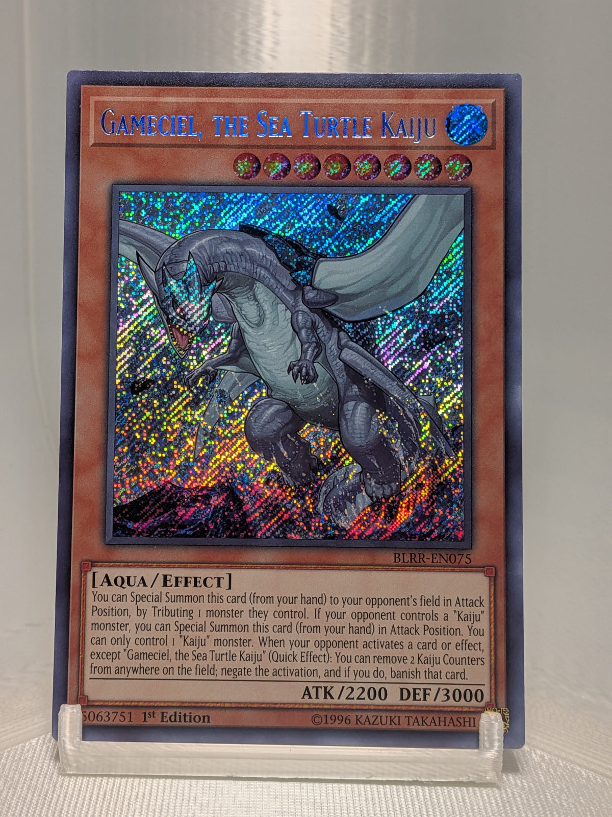 Gameciel, the Sea Turtle Kaiju - BLRR-EN075 - Secret Rare