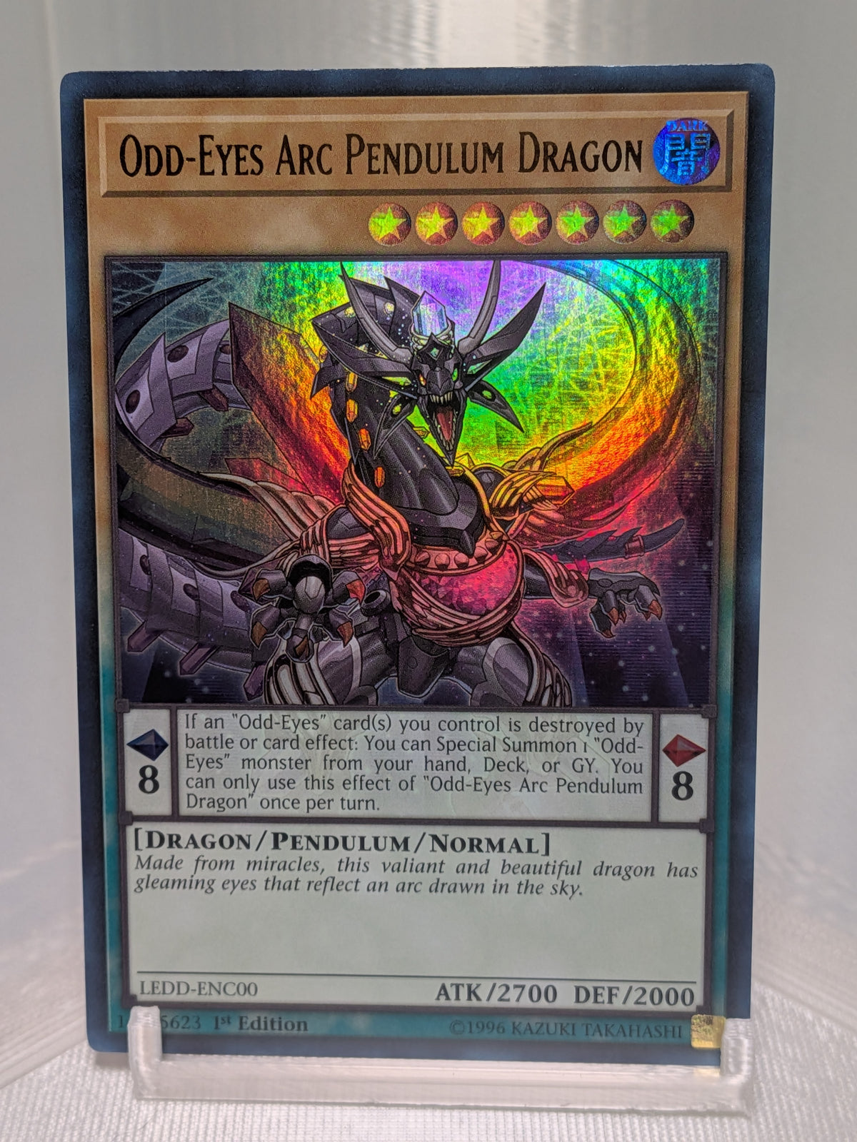 Odd-Eyes Arc Pendulum Dragon - LEDD-ENC00 - Super Rare