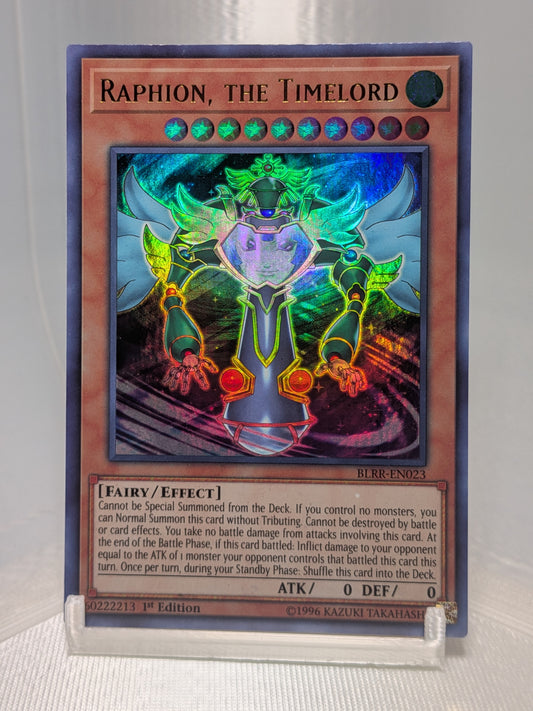 Raphion, the Timelord - BLRR - EN023 - Ultra Rare