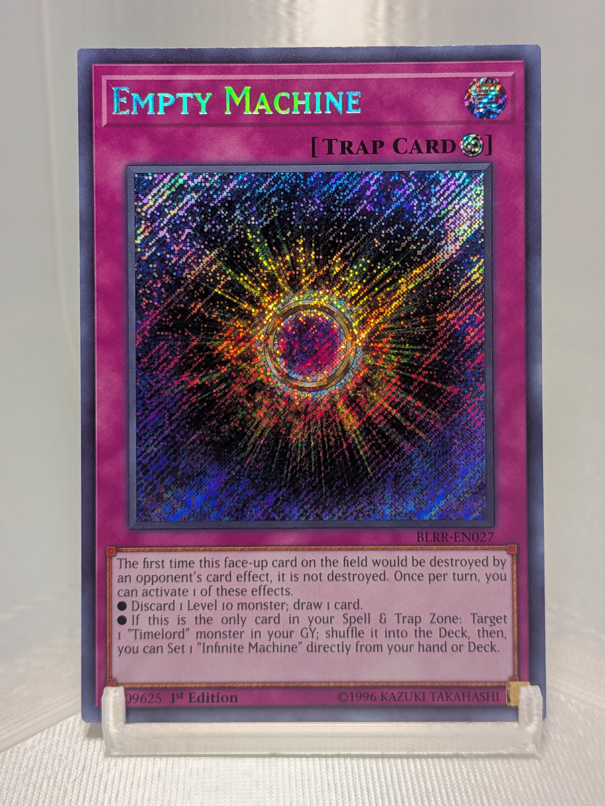 Empty Machine - BLRR-EN027 - Secret Rare