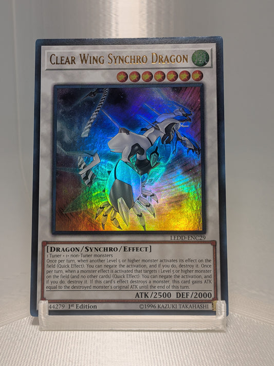 Clear Wing Synchro Dragon - LEDD-ENC29 - Ultra Rare