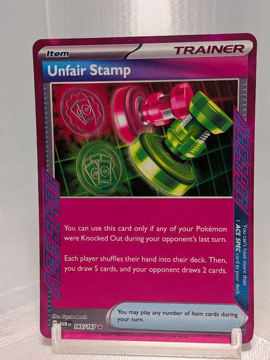Unfair Stamp 165/167 - Mint Condition