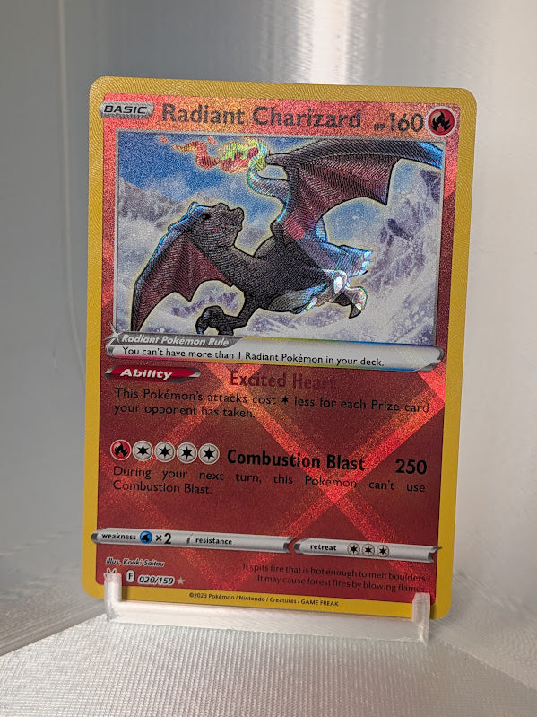 Radiant Charizard 020/159 - Mint Condition